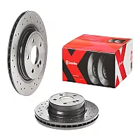 Brembo Xtra Rear Brake Disc C320 C350 204 Mercedes 204 07