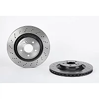 Brembo Rear Discs 320Mm Merc SlR231 Spt Pk 11