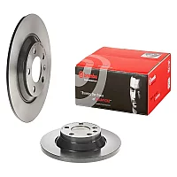 Brembo Rear Brake Disc Vw Polo Aw1 Bz1 272Mm 17