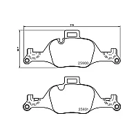 Pagid Front Brake Pads Bmw 34567 Series 15