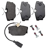 Eicher Premium Rear Brake Pads T4 With Wear Indicator