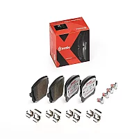 Brembo Xtra Rear Brake Pads Volkswagen Tiguan 0907