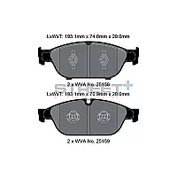 Pagid Street Street Front Brake Pads Audi A8 09 365Mm Disc
