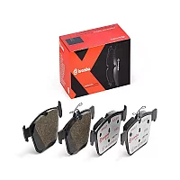 Brembo Xtra Rear Brake Pads Audi A3 0412 and Vw Golf 1112