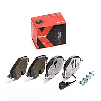 Brembo Xtra Front Brake Pads Vw Golf Audi A3 12 with Sensor