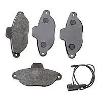 Eicher Premium Front Brake Pads Ford Ka Fiat 500 08 1 Wear Sensor