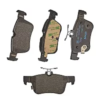 Pagid Rear Brake Pads Ford Focus Iv 18 with Epb