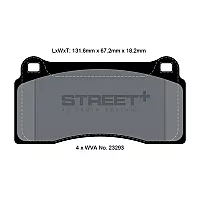 Pagid Street Street Front Brake Pads Jaguar Brembo Jag Xj Xjr Xk8 97