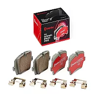 Brembo Xtra Ceramic Rear Brake Pads Range Rover Sport 13 trw Bs