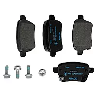 Pagid Rear Brake Pads Vauxhall Corsa 14