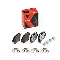 Brembo Xtra Rear Brake Pads Vauxhall Astra Gh 00 acoustic Wi