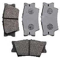 Eicher Premium Rear Brake Pads Rav4 06 Toyota Iii