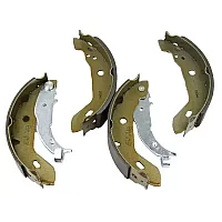 Pagid Brake Shoes Mercedes AClass W168 9704 180Mm X 42Mm with Lever