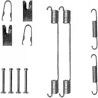 Pagid Shoe Kit Rear Ap 228 Grande Punto 05 Corsa 06
