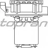 Valeo Heater Resistor Vagseatskoda Various Models