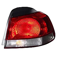 Osr Lamp Outer Golf Hatch 08 Red and Clear Ind Hella Type