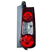 Tyc Osr Lamp Berlingo Partner 1218 2 Rear Doors Type Black Surround