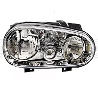 Depo Os Headlamp Golf Iv 9804 Clear Indicator Wo Integral Foglight