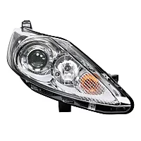 Hella Os Headlamp Fiesta 08 Chrome Projector Type Sports and Ghia Models