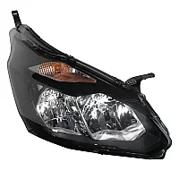 Vm Part Os Headlamp Transit Custom 1218 Halogen Black Type