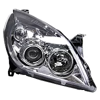 Tyc Os Headlamp Vectra 06 Chrome Bezel