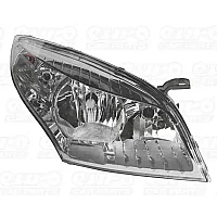 Magneti Marelli Os Headlamp Megane 08 Halogen Wo Integral Drl Chrome Bezel