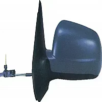 Macht Ns Door Mirror Golf and Bora 9805 Cable Black Or Primed Convex