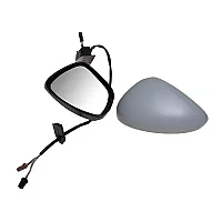 Macht Ns Mirror C3 09 El Ht Pfold Inc Ind Glass and Prime Cover Chrome Ba
