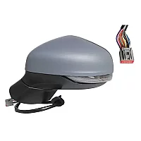Macht Ns Mirror Fiesta 17 El Ht Pfold Inc Glass and Primed Cover Kerb Lamp