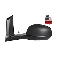 Macht Ns Mirror Transit Connect 18 Electric Heated Manual Fold Black Cover