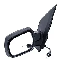 Macht Ns Door Mirror Fiesta 0205 and 0508 Cable Black Convex