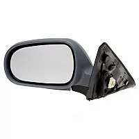 Macht Ns Door Mirror Civic 9601 3 Dr Hatch Elec Shiny Black Convex