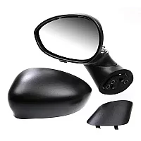 Macht Ns Mirror Fiat 500 0815 and 15 Elec Heat Tsens Inc Glass Black Cov