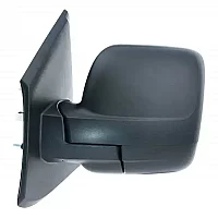 Macht Ns Mirror Vivaro and Trafic 15 Elec Heat Inc Glass Black Cover