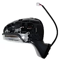 Macht Os Mirror Prius 06090212 El Ht Inc Indictor Glass and Primed Cov
