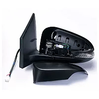 Macht Ns Mirror Auris 13 El Ht Pfold Inc Indicator Glass and Primed Cov