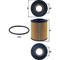 Mahle Ox1541D Mknecht Oil Filter