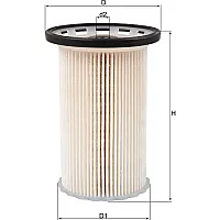 Mahle Kx342 Mknecht Fuel Filter
