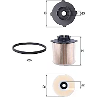 Mahle Kx265D Mknecht Fuel Filter