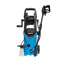 Top Tech 1800W 120 Bar Pressure Washer Built In Hose Reel