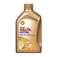 1Ltrs Shell Helix Ultra 0W20 Ect C5c6