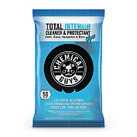Chemical Guys Total Interior Cleaner and Protectant Car Cleaning Wipes