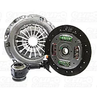 Valeo 3Pc Clutch Kit With Csc 235Mm Ford Transit Connect Focus 1.8 Tddi 09