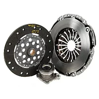 Valeo 3Pc Clutch Kit With Csc Vauxhall Astra V Corsa Ii Meriva 1.7Cdti
