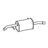 Klarius Rear Box Citroen C3 1.2I 12