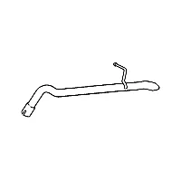 Klarius Tail Pipe Ford Transit Connect 1.8Tdci Swb 06