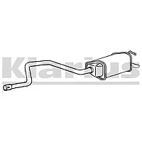 Klarius Rear Box Mondeo 2.0Tdci 0507