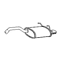 Klarius Rear Box Fiat 500 1.2I Sport 08