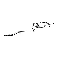Klarius Rear Box Corolla 1.4 1.6 9901
