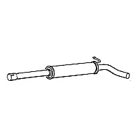 Klarius Front Exhaust Box Skoda